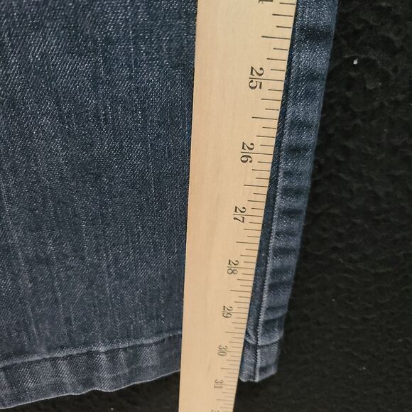 Dockers Womens Jeans Blue Size 30' Zip Clasp Closure Faux Pockets Front And Back - Picture 4 of 12